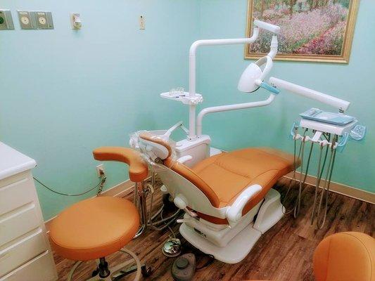 New dental chair