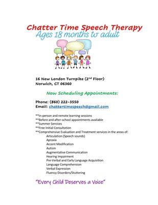 Chatter Time Speech