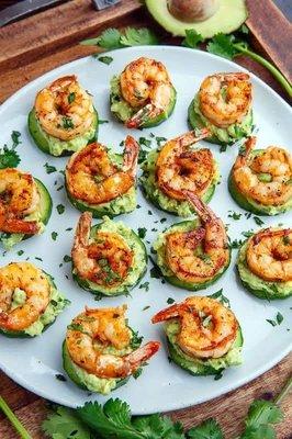 Yummy shrimp and avocado for catering for medical rep