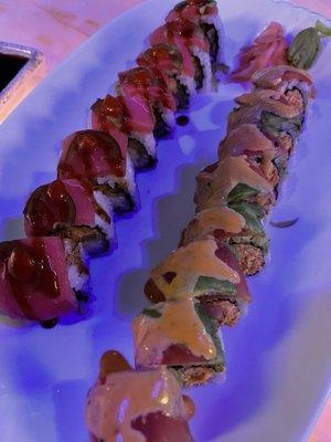 Dare devil roll Kabuki roll