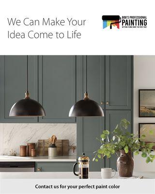 Complimentary Color Consultations from Professional Designers when you choose Bob's Professional Painting