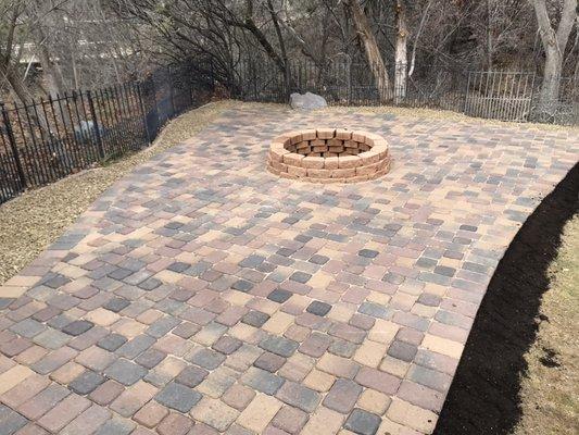 Finished Paver Patio