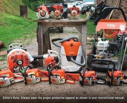 We are a full service Stihl Dealer!