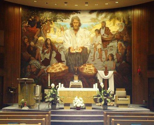 Altar Mural by Frank Hopper St. Mary, Star of the Sea Longboat Key, Florida