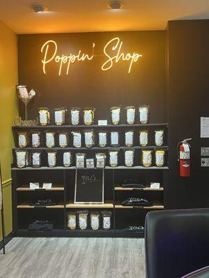 Popcorn wall