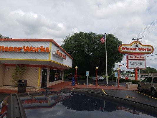 A delicious burger, wiener, and fries every time!!