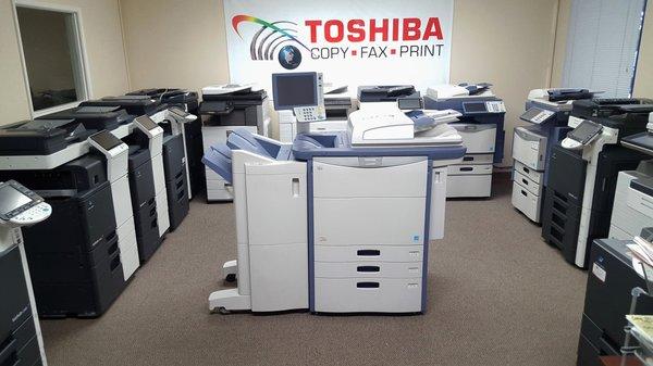 Toshiba E-Studio Color Copier Production Line.