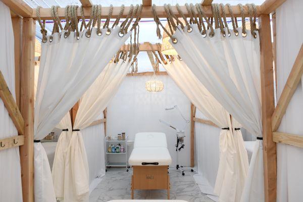 Boho Chic Treatment Rooms