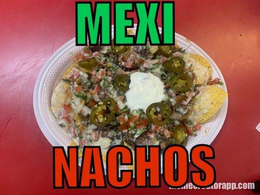 Nachos estilo mexicano