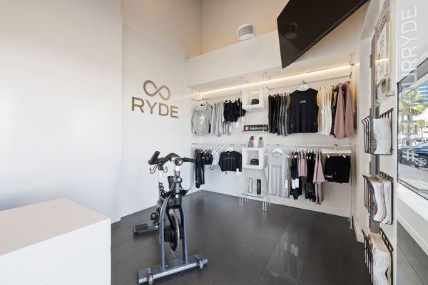 RYDE River Oaks retail so you can look and feel good while you RYDE. We proudly carry lululemon, All Yoga, EYSOM and ASRV to name a few.