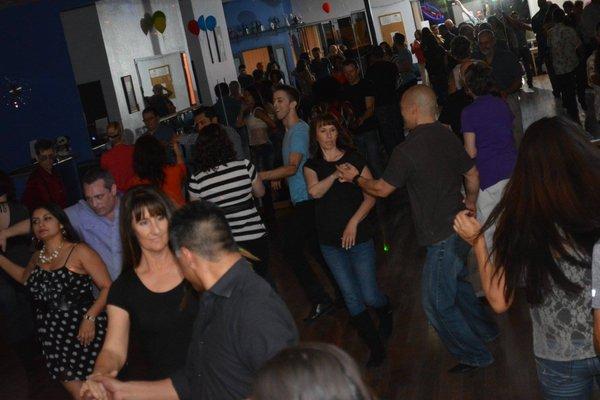 Friday night dancing at Rhythmic Souls