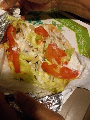 Chicken gyro..meh