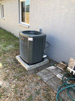 Outside condenser