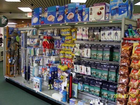 We also have home care supplies.