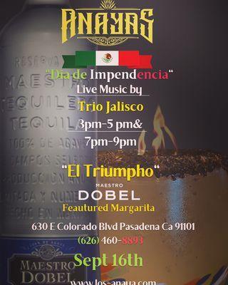 Come Celebrate "Día de impendencia"!!