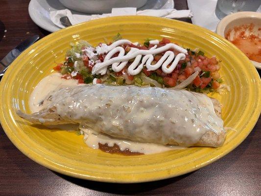 Fajita burrito