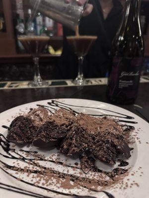 Tartufo Dessert with Espresso Martini