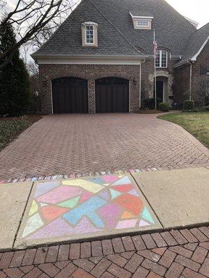 What a work of art -  by Bryan's Garage Door Solutions!