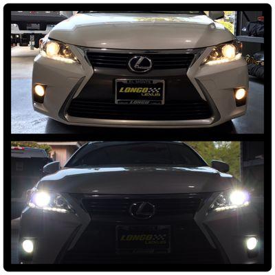 Halogen - HID 6000 Kelvin Headlights & 5000 Kelvin FogLights #HisWorkSpeaksForItself