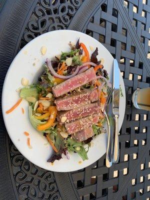 The seared ahi tuna salad was perfect and a bit more explorative.