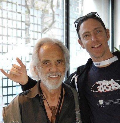 Tommy Chong and vapor Dave