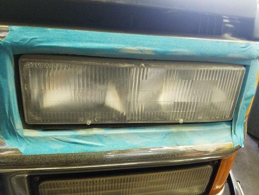 Head light restored