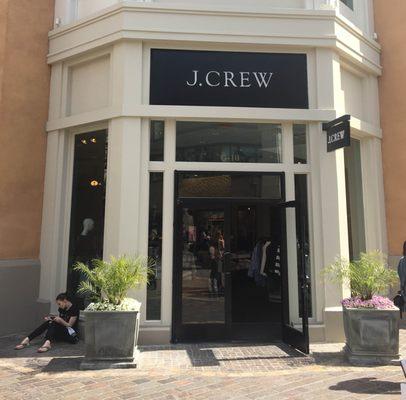 We restored the Crew Store Front at the Grove in Los Angeles