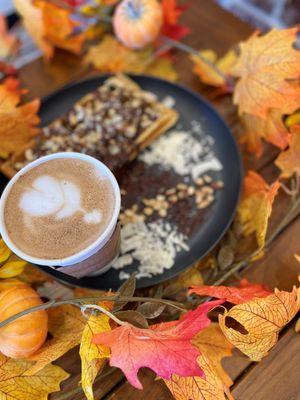 Chocolate Sauce 
Coconut Flakes
Almond
Peppermint Mocha