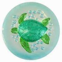 OCEAN COLLECTION - TURTLE PLATTER  
 SET OF 2 - plus oblong platter - $25 for set of 3 
 SOLD SEPARATELY $10 EACH