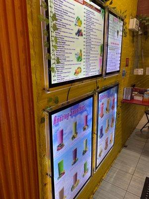 Menus