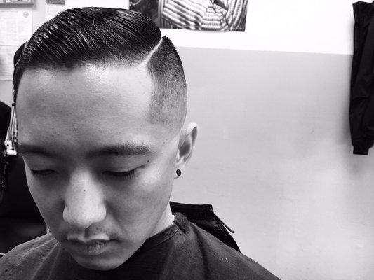 Cut: Skin fade & Hard part by ERIC C.