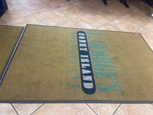 Front entrance mat