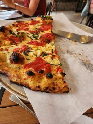 Margherita pizza