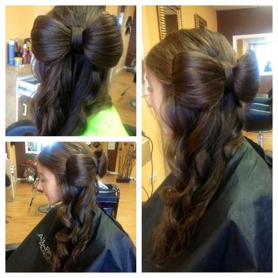 Hair Bow UpDo