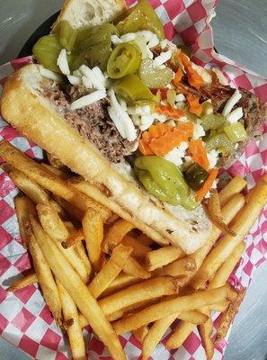 Italian Beef              (Served Wednesdays, only)