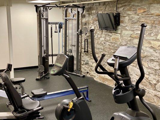 Gym in Hotel Arvon