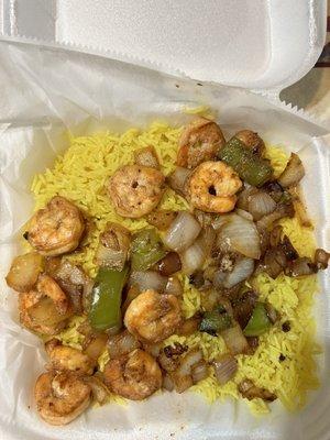 Rice bowl Shrimp