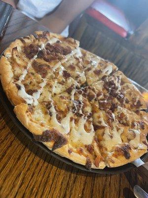 Chicken Bacon Ranch Pizza