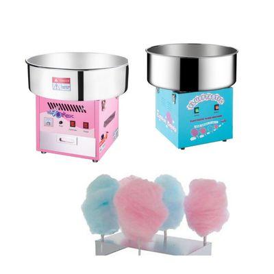 Cotton candy machines with supplies