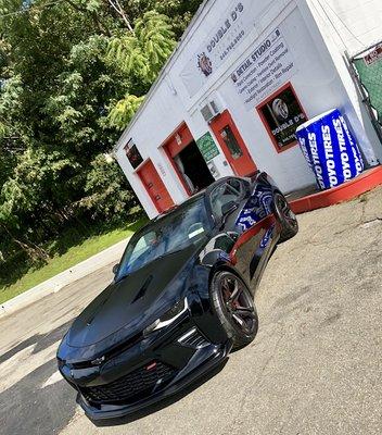 2017 Camaro 1le had some repair work done and paint correction