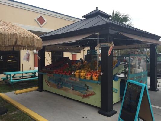 Fruit stand at gate west flea market