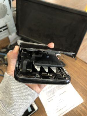 Swollen battery  problem?