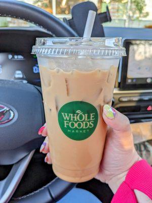 Iced vanilla oat latte - lifewithhanny