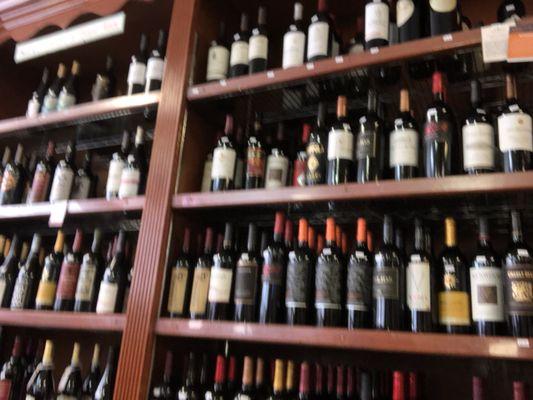 Wine selection is overpriced for what total wine and more has