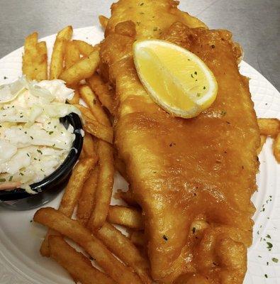 Fish & Chips (Grouper)