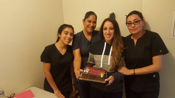 Happy Birthday to our hygienist, Dorin!