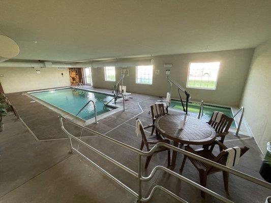 Pool and hot tub