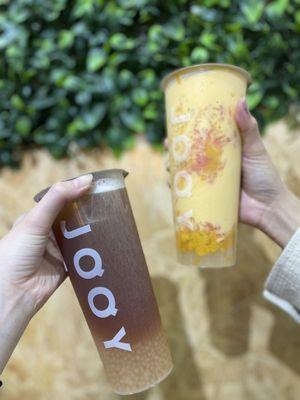 Osmanthus Oolong (+ sago) | Mango Pomelo