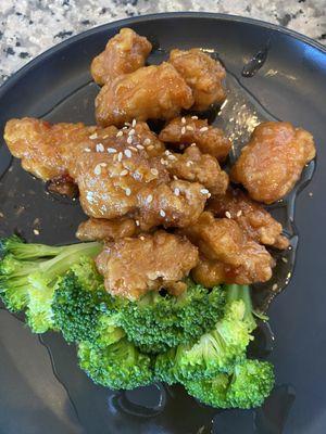 Orange chicken.