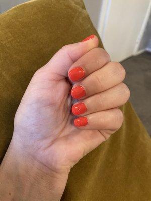 Gel manicure